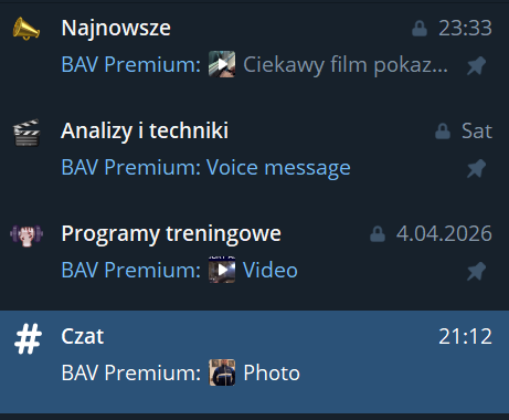 Telegram: dostęp aktywny — gotowe